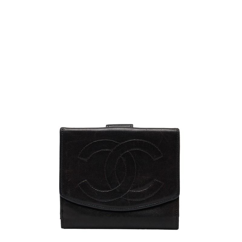 Chanel Leather Bifold Wallet