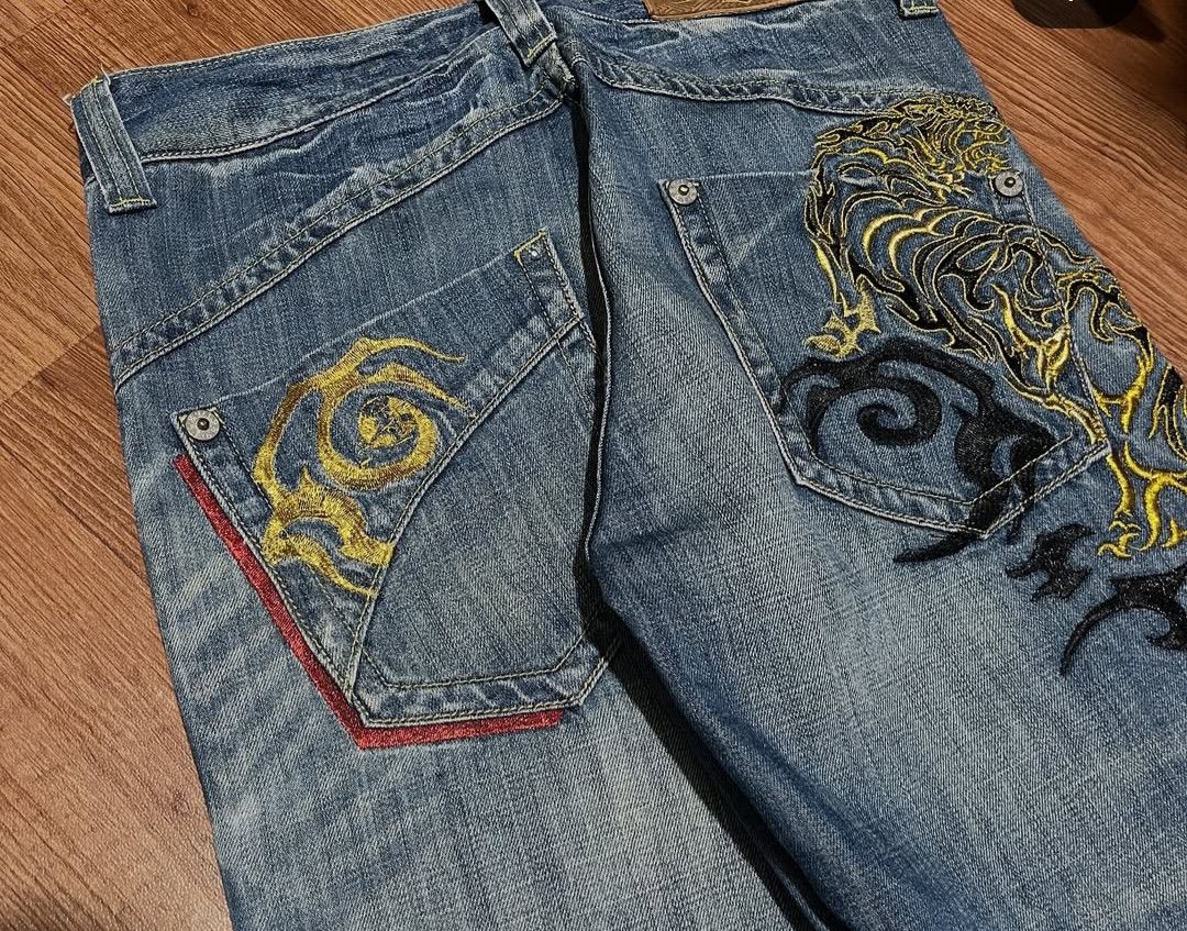 Beauty Beast × Hysteric Glamour Osaka japanese denim embroidery Size US 30 / EU 46 - 1 Thumbnail