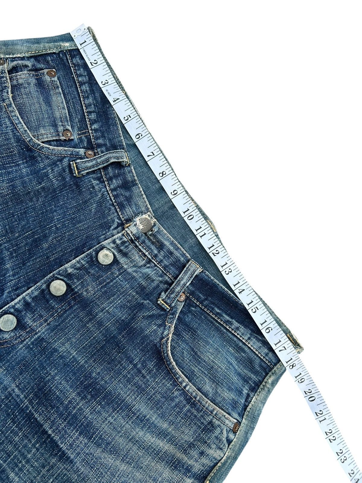 Maison MIHARA YASUHIRO MIHARAYASUHIRO X SUGAR CANE Selvedge Distressed Denim Jeans Size US 36 / EU 52 - 19 Thumbnail
