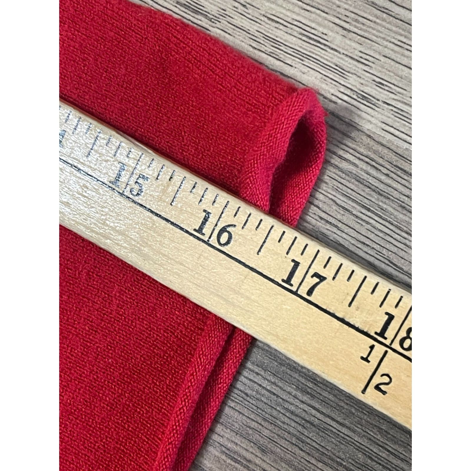 Vintage White Stag Shirt Women's XXL Red Long Sleeve V-Neck T-Shirt Pullover Casual Modern Basic 2XL Regular Womens Size XXL / US 16-18 / IT 52-54 - 6 Thumbnail
