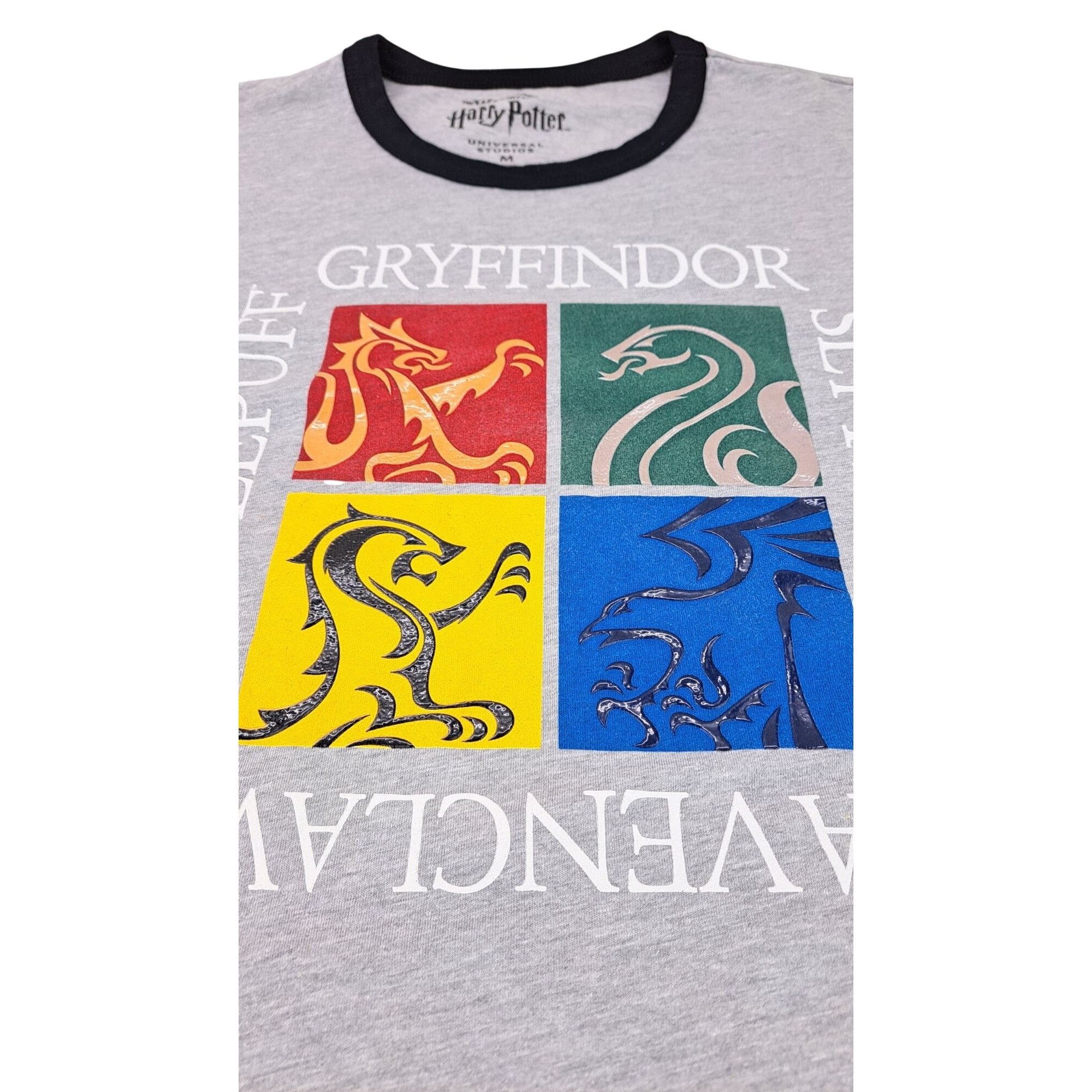 Universal Studios Harry Potter T-Shirt Medium Gray Ringer Wizarding World Size US M / EU 48-50 / 2 - 3 Thumbnail