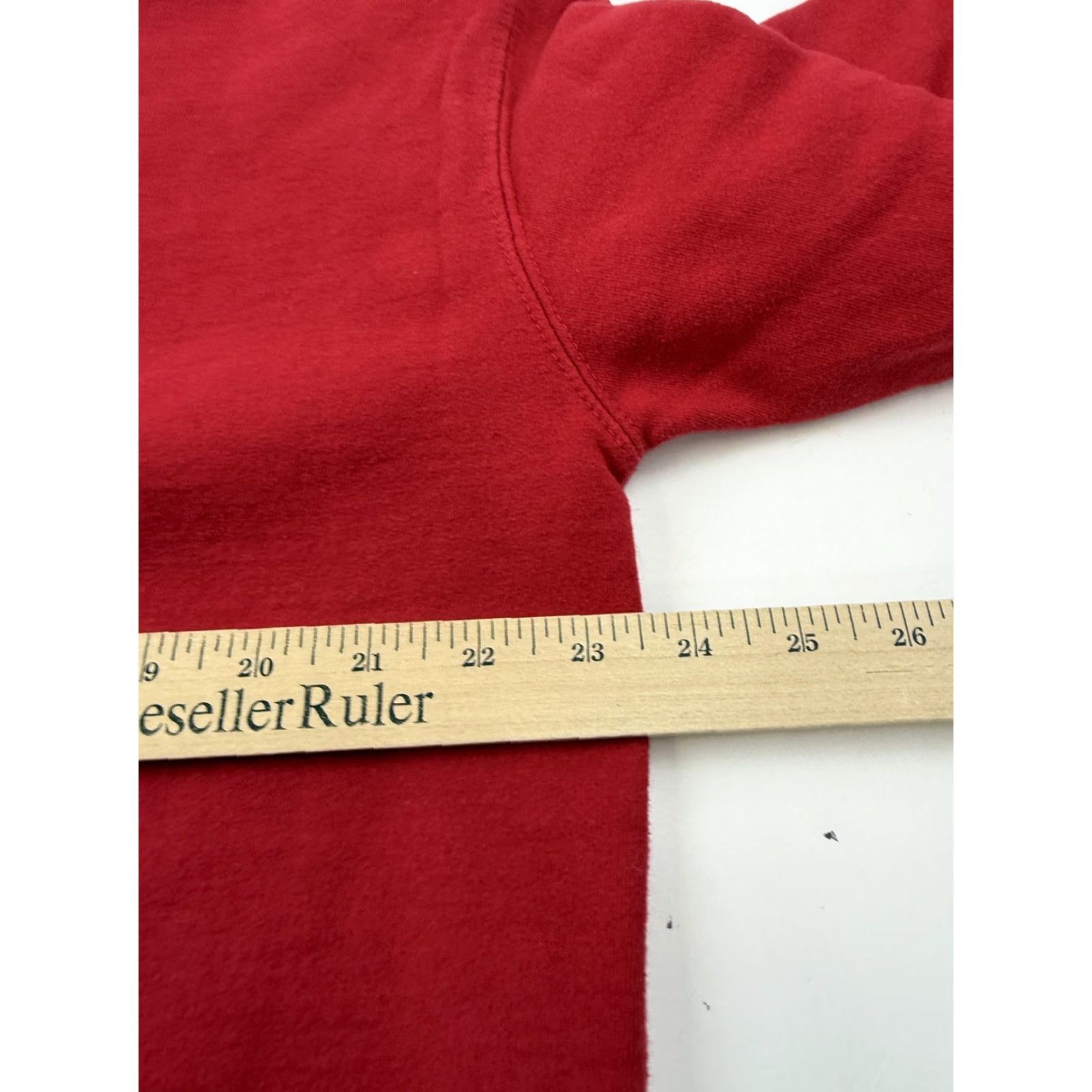 MILLY VINTAGE Bob's Red Mill Hoodie Sweatshirt Mens Large Red Graphic Fleece Pullover Logo Size US L / EU 52-54 / 3 - 7 Thumbnail