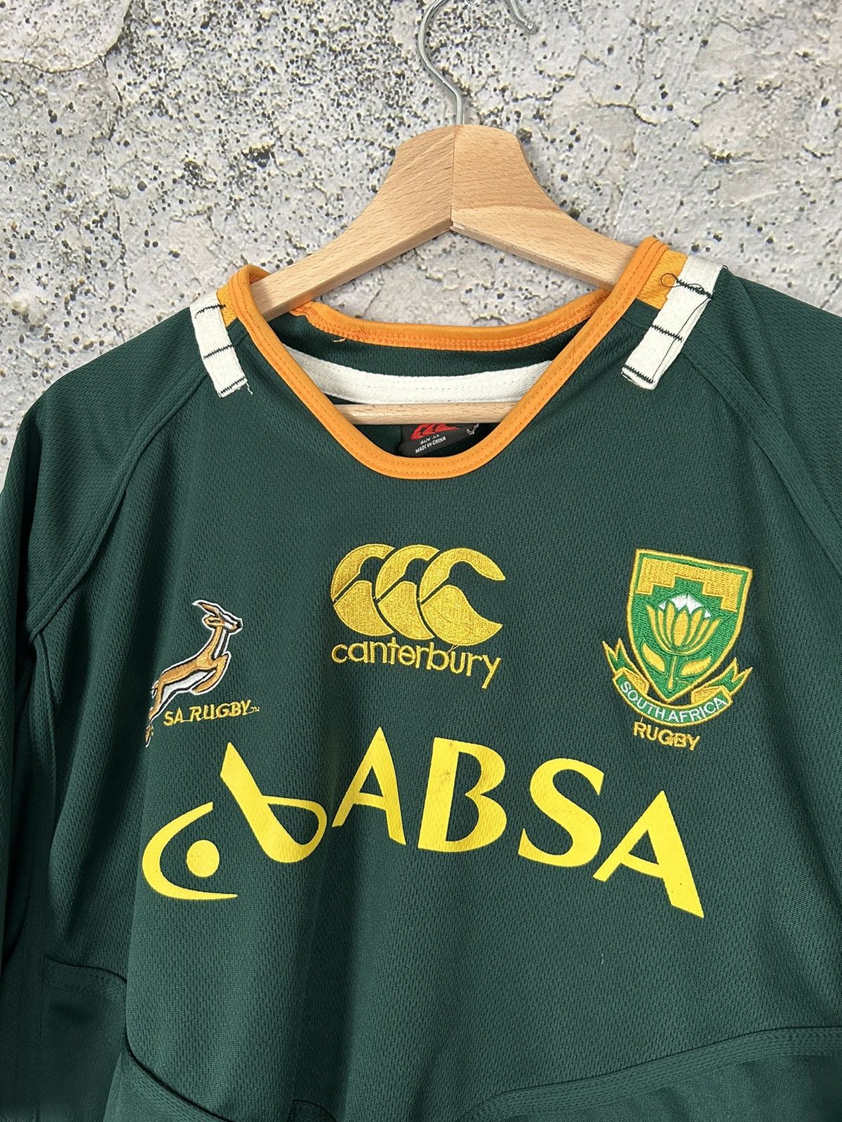 Vintage Vintage RPA South Africa Rugby Jersey Retro 90s Rare Size US XL / EU 56 / 4 - 3 Thumbnail