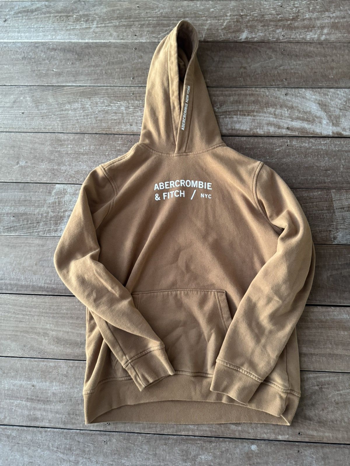 Abercrombie & Fitch Brown ABRECOMIE hoodie Size US XS / EU 42 / 0 - 1 Thumbnail