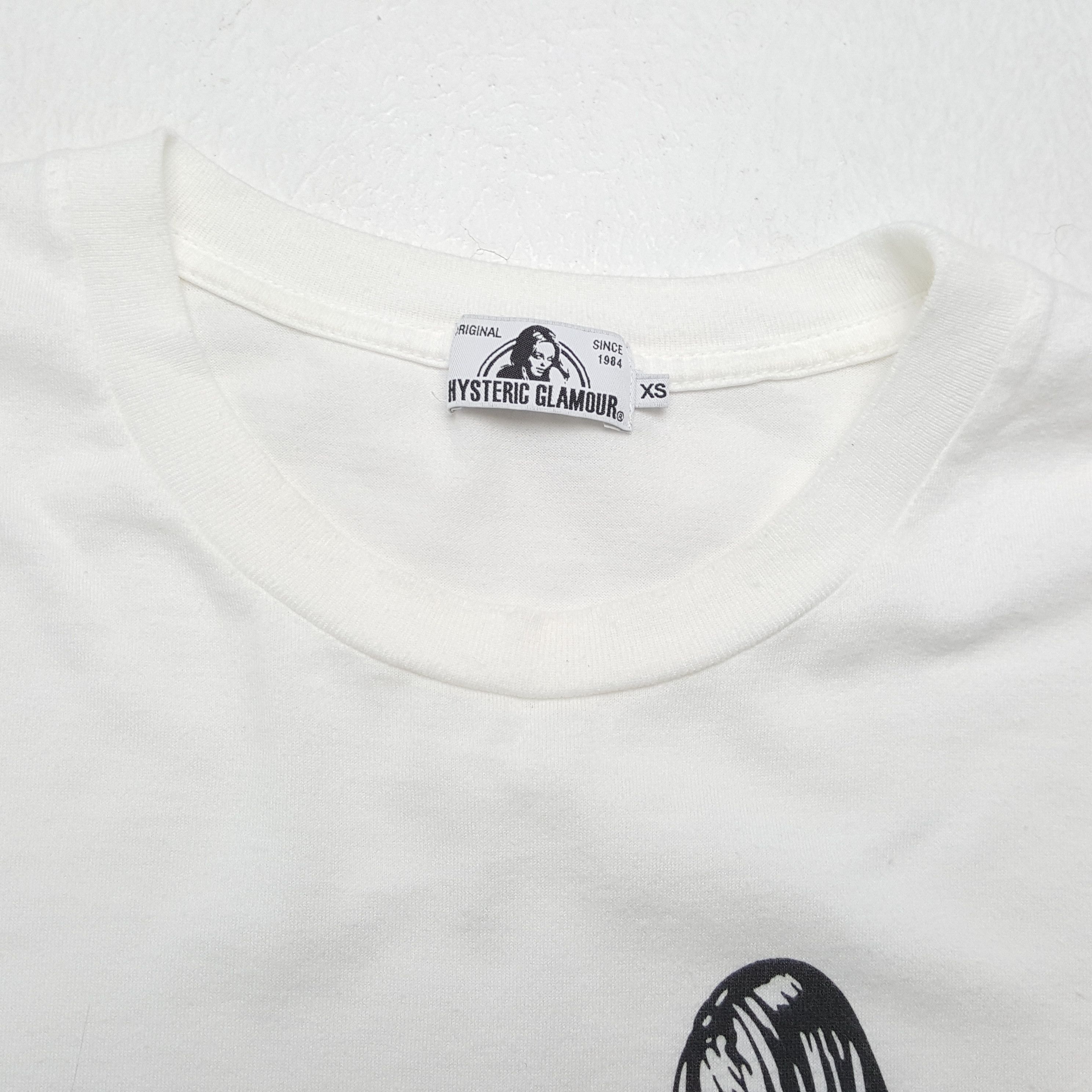 Hysteric Glamour × Japanese Brand × Vintage Vintage HYSTERIC GLAMOUR Japanese Fashion Brand T-Shirts Size US S / EU 44-46 / 1 - 7 Thumbnail