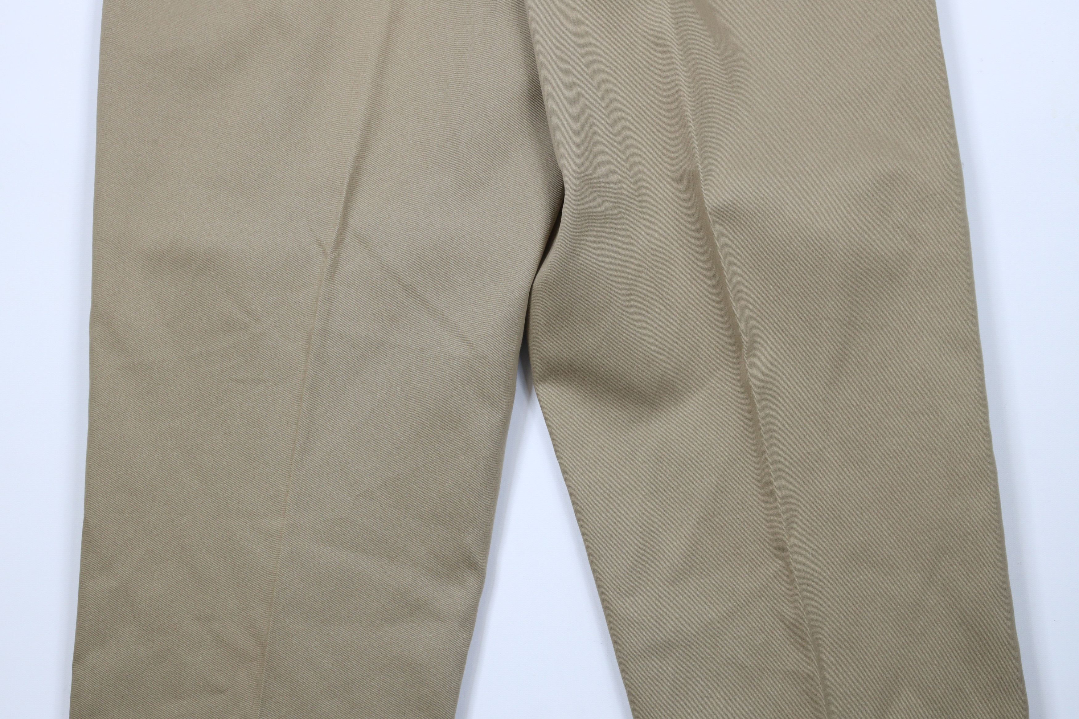 Vintage Vintage 90s Palm Beach Wide Leg Chino Pants Khaki Beige Size US 36 / EU 52 - 12 Thumbnail
