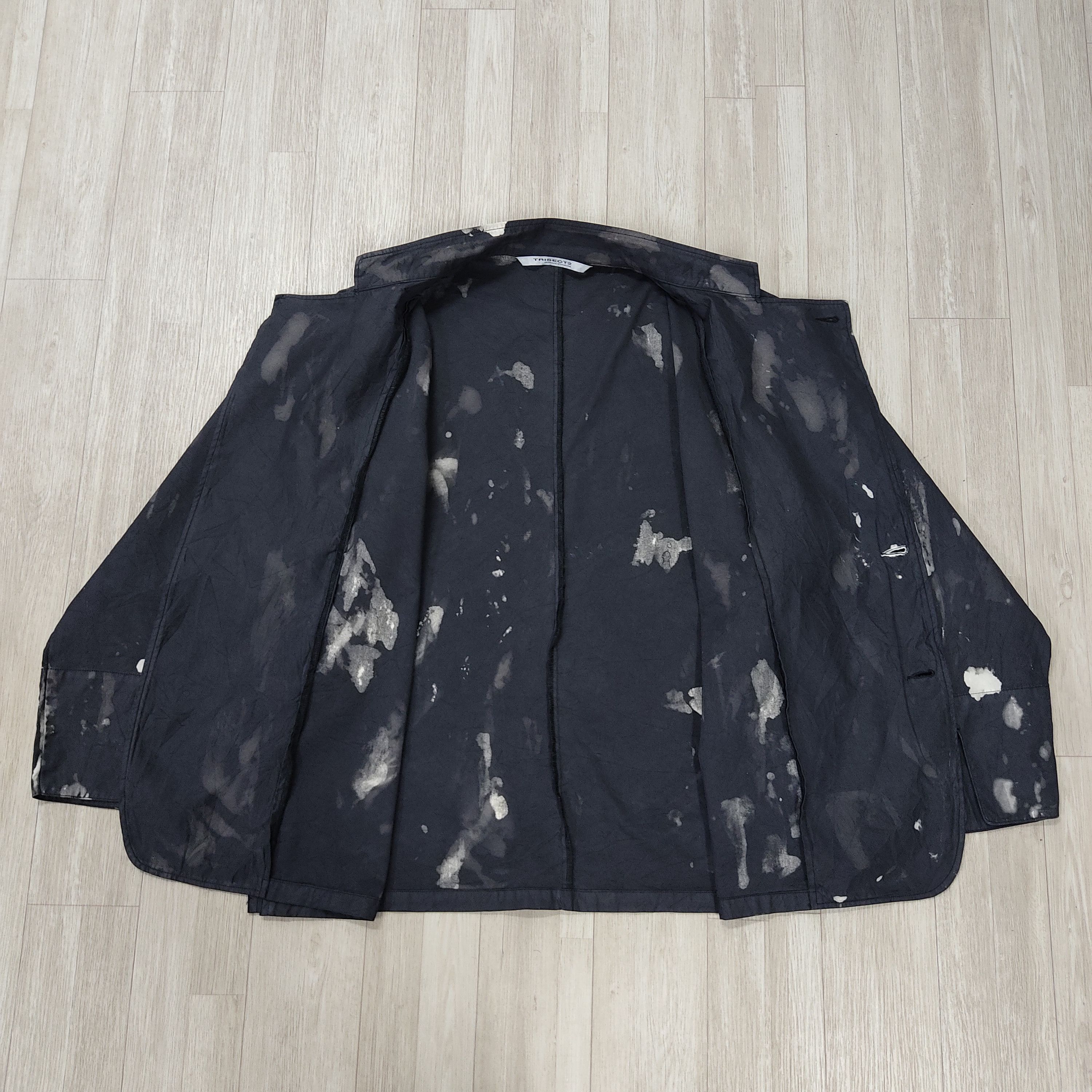 Japanese Brand JOURNAL STANDARD TRISECT 2 Tie-dyed Paint Junk Cook Jacket Size US L / EU 52-54 / 3 - 13 Thumbnail