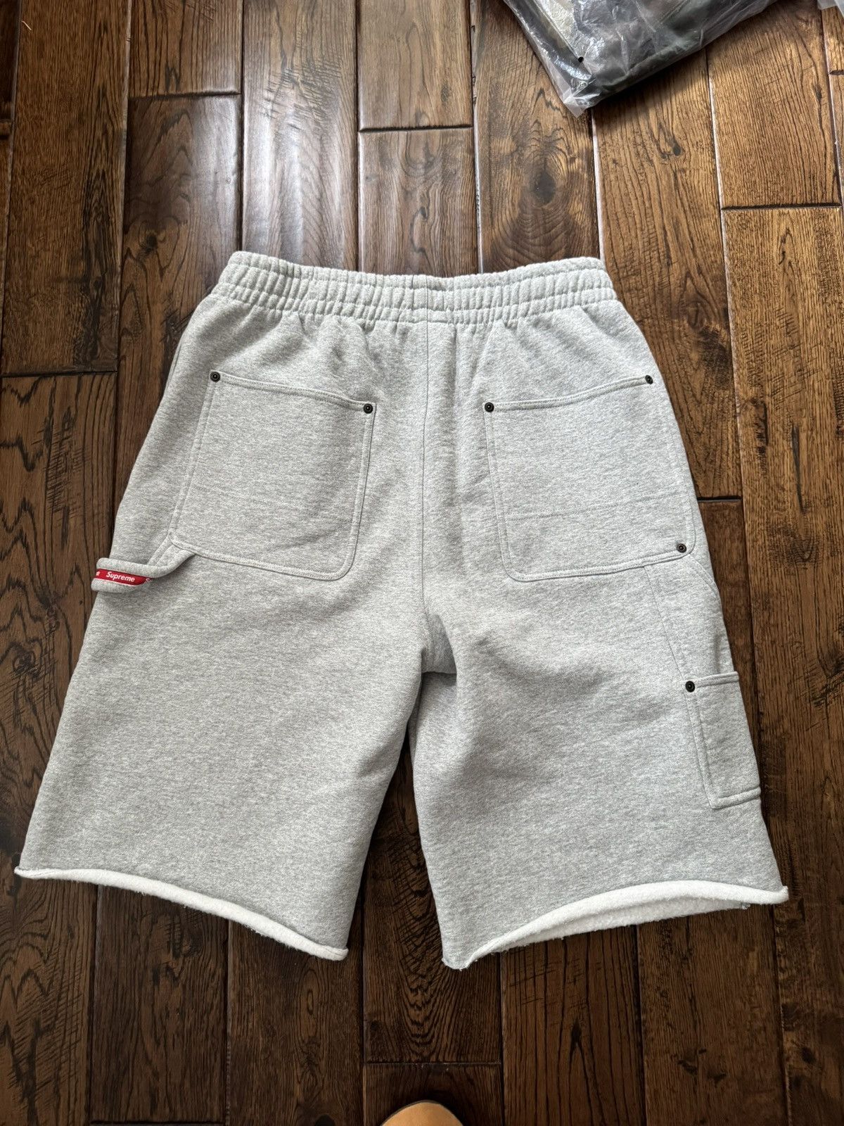 Supreme Supreme Double Knee Painter Sweatshorts Grey Size US 30 / EU 46 - 2 Thumbnail