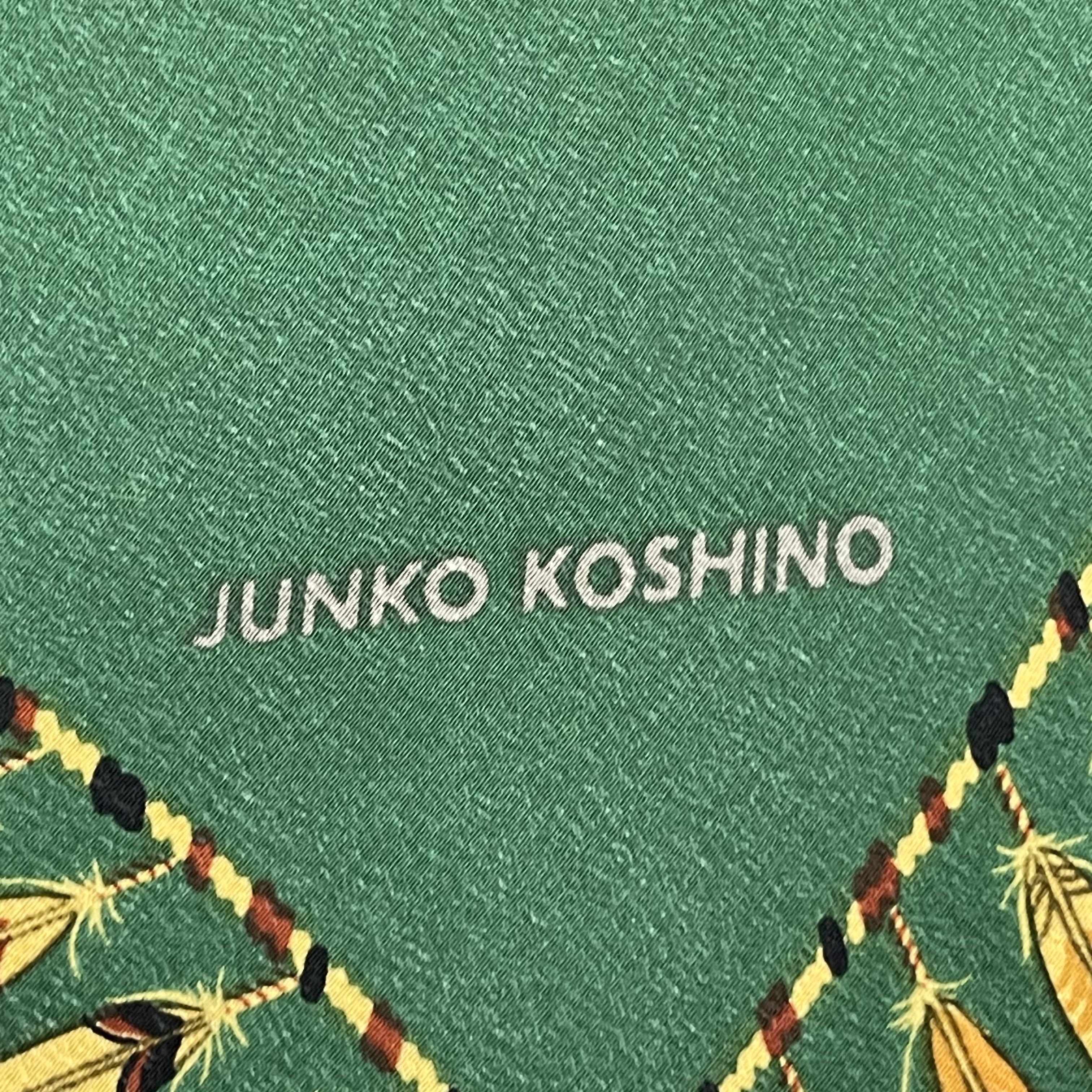Japanese Brand Junko Koshino Silk Scarf / Scarves - 4319 Size ONE SIZE - 9 Thumbnail
