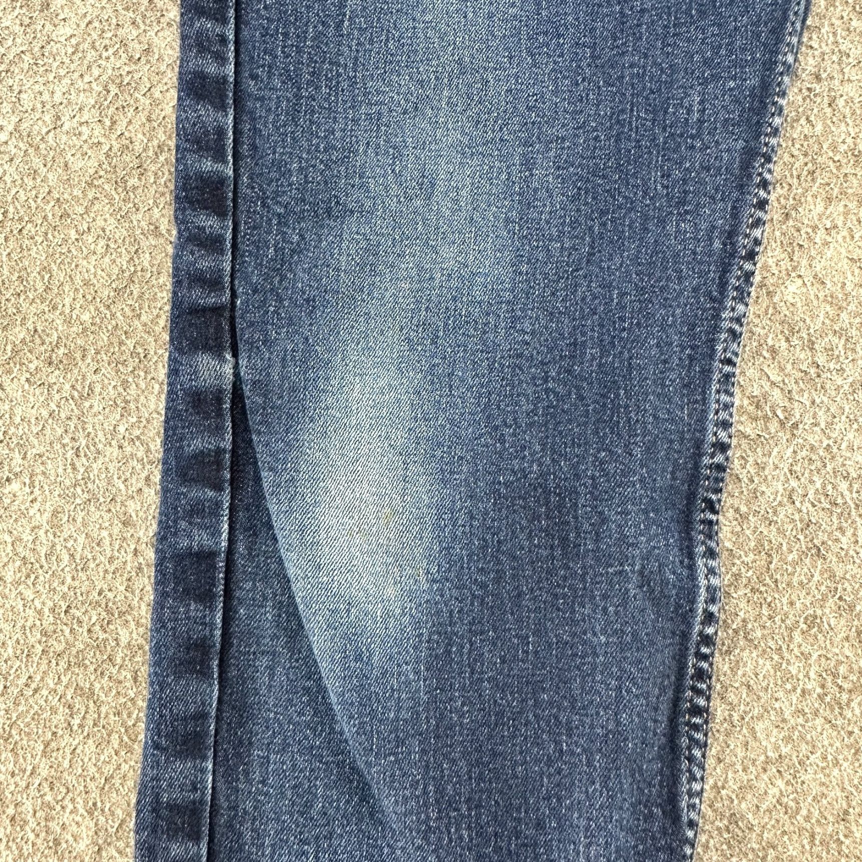 Levi's Levi's 511 Jeans Mens 32x32 Blue Skinny Fit Dark Wash Stretch Denim Regular Inseam 32 Mens Jeans Size US 32 / EU 48 - 4 Thumbnail