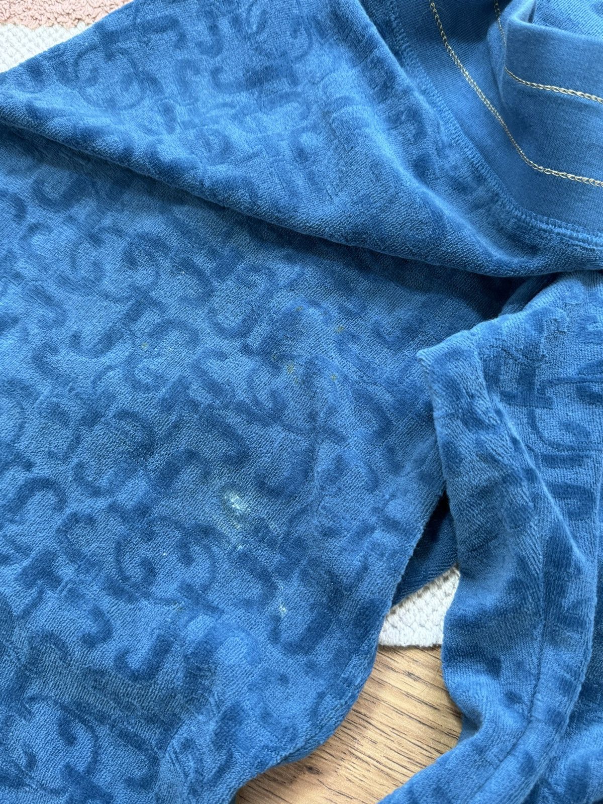 Juicy Couture × Vintage VINTAGE JUICY COUTURE 2000s VELOUR MONOGRAM TRACKSUIT Size L / US 10 / IT 46 - 11 Thumbnail
