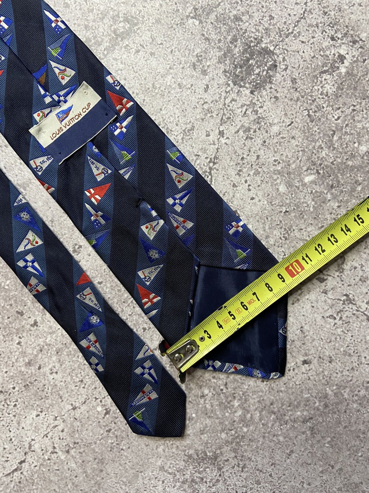 Louis Vuitton Vintage Louis Vuitton Cup Silk Tie Size ONE SIZE - 9 Thumbnail