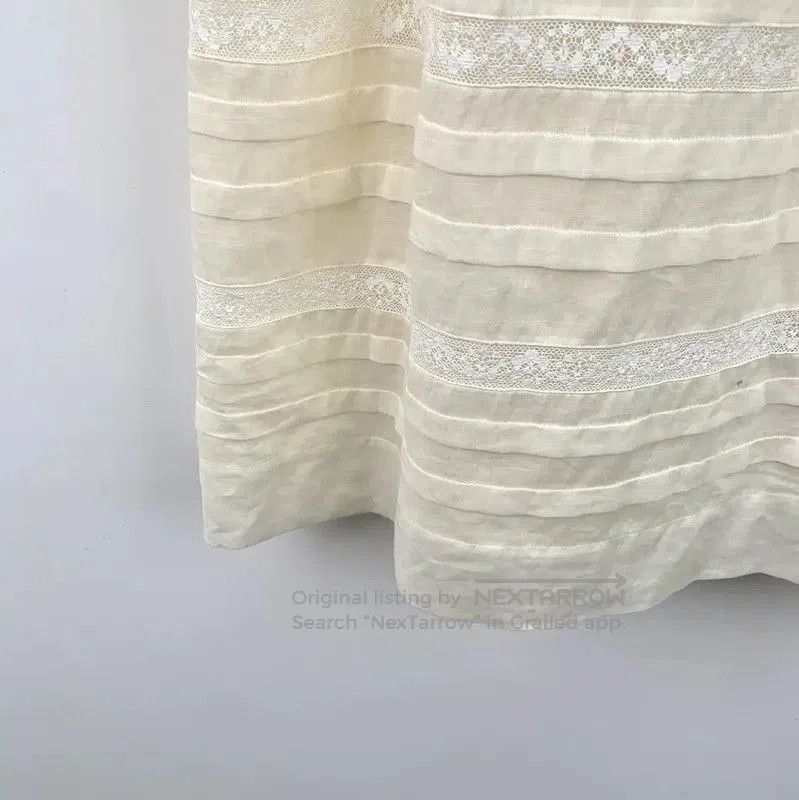 Burberry Burberry Beige Cotton Women's Dress Size S. Size S / US 4 / IT 40 - 4 Thumbnail