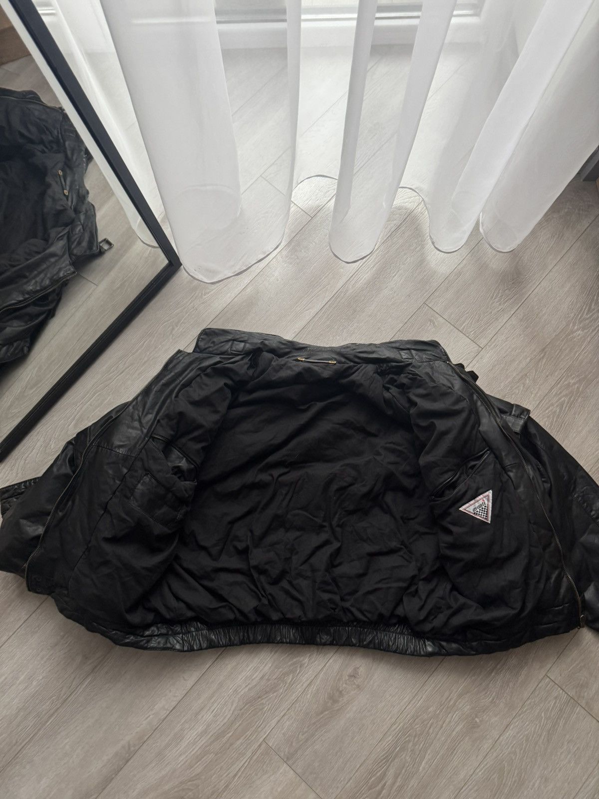 Genuine Leather Vintage Like Balenciaga Cargo Leather Bomber Jacket Hype Size US M / EU 48-50 / 2 - 11 Thumbnail