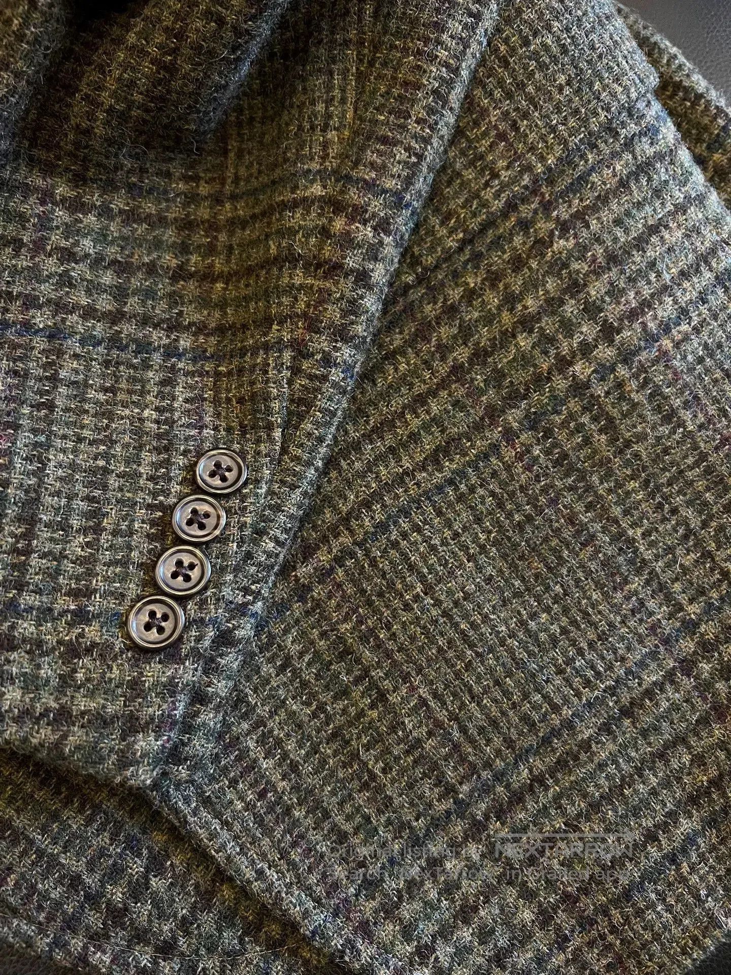 Polo Ralph Lauren Ralph Lauren Plaid Tweed Blazer 42L. Size US XS / EU 42 / 0 - 5 Thumbnail