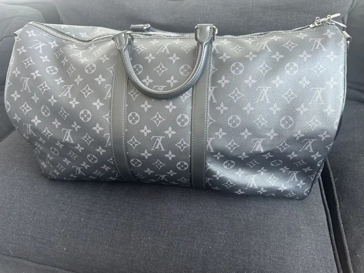 Louis Vuitton Louis Vuitton Keepall Bandouliere 55 Duffle Bag Size ONE SIZE - 2 Thumbnail