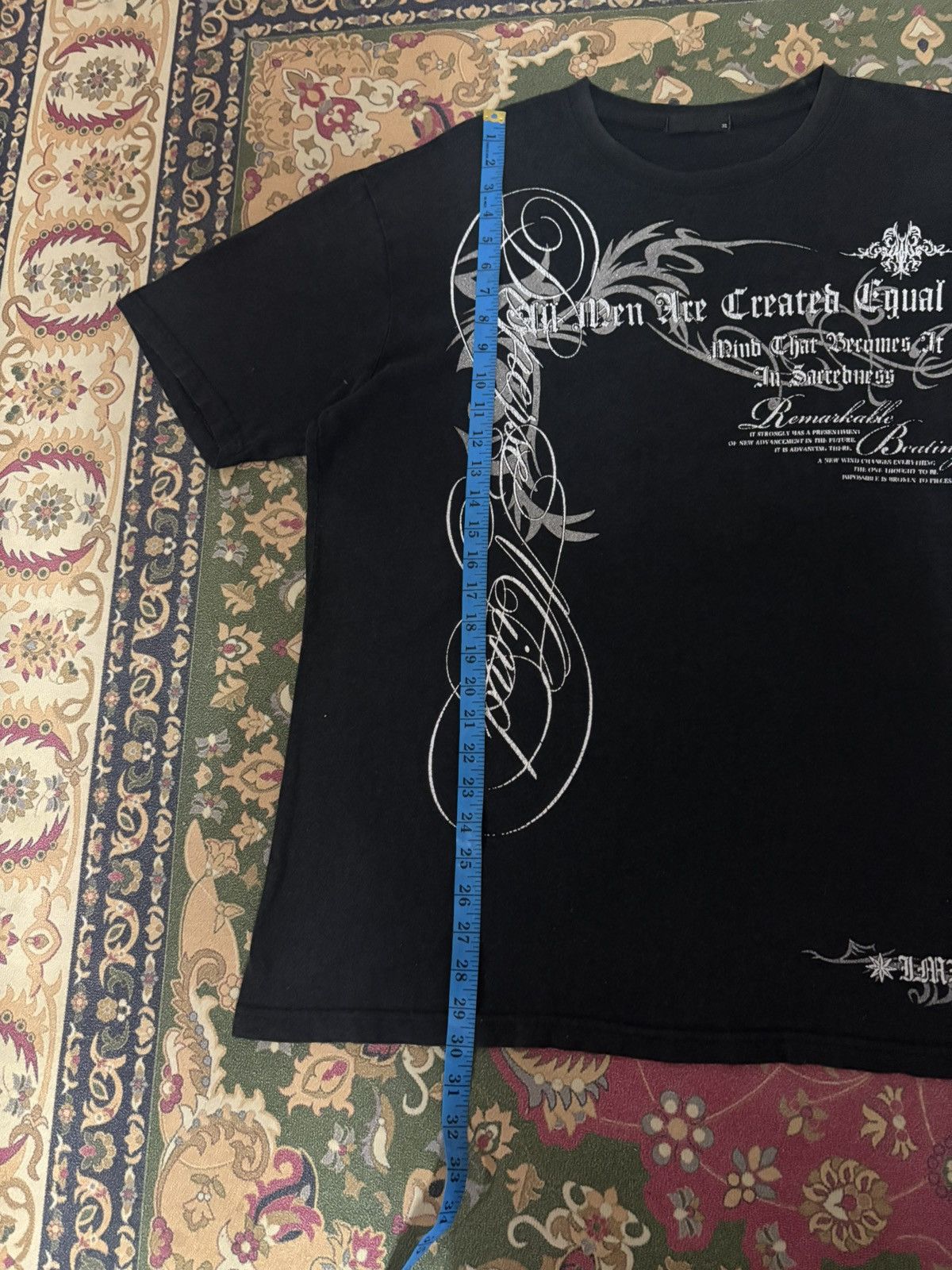 Beauty Beast Japanese Brand Poem Design Style T-Shirt Size US XL / EU 56 / 4 - 11 Thumbnail