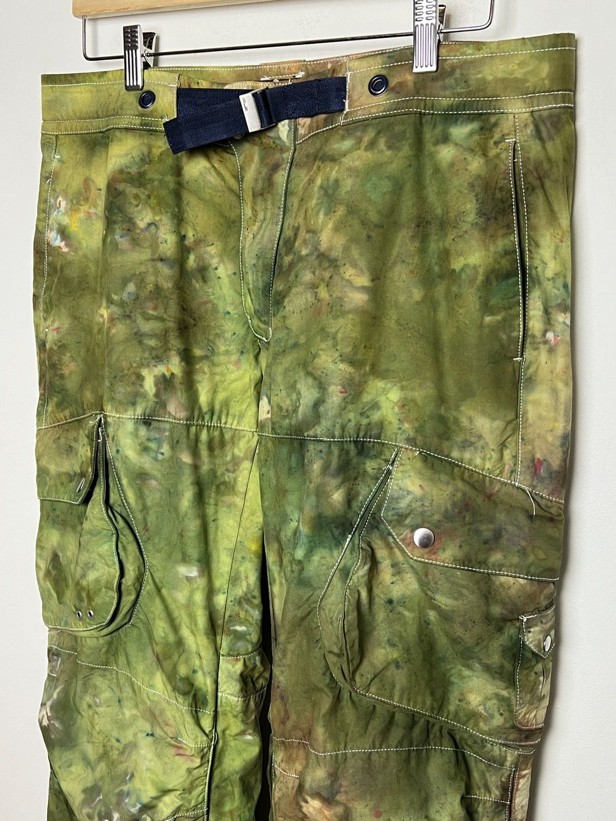 Polo Ralph Lauren ralph lauren tie dye cargo camo multipocket army pants Size US 33 - 6 Thumbnail