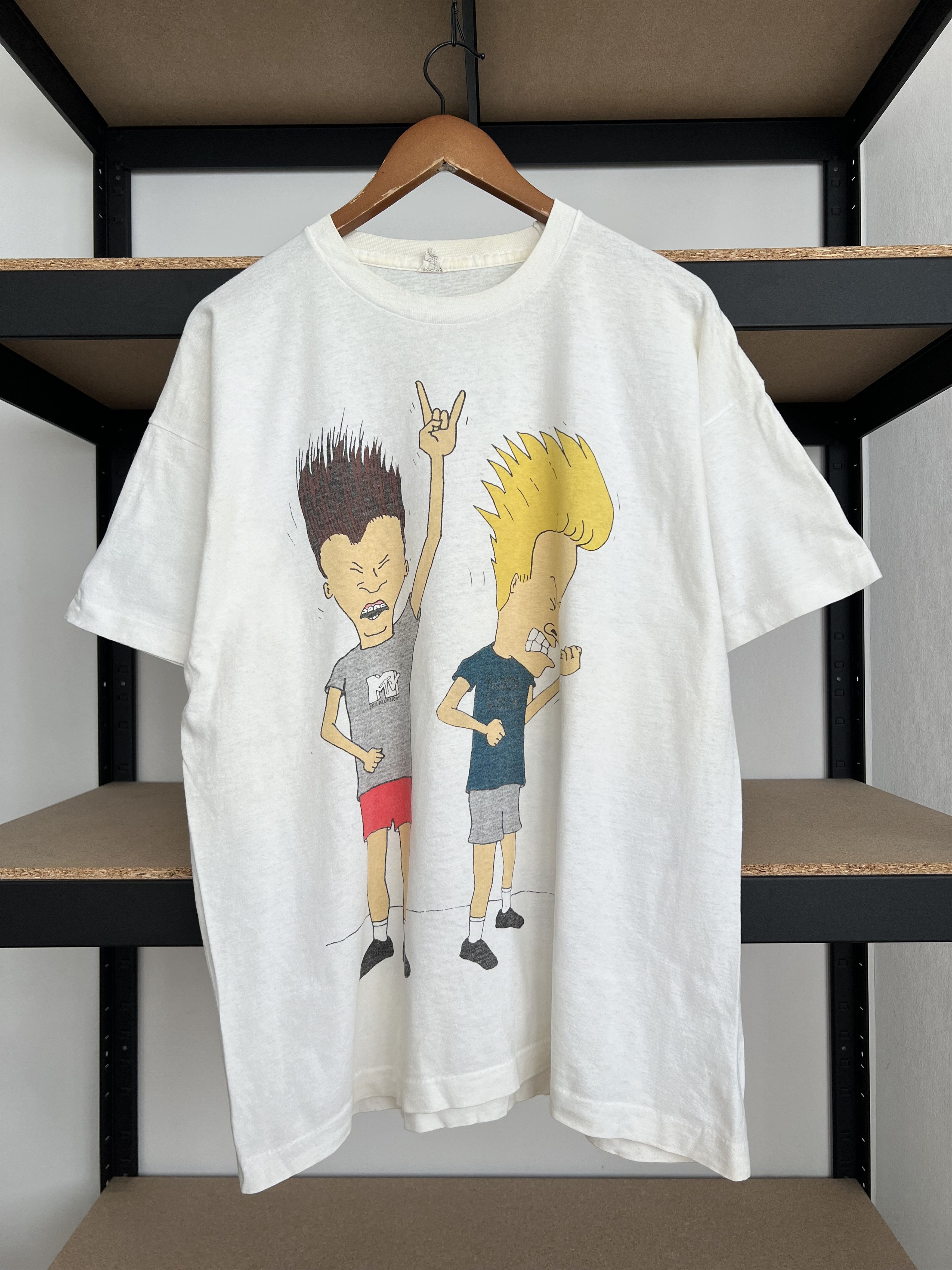 Cartoon Network Vintage 90s Beavis and Butt-Head Experience MTV T-shirt Size US XL / EU 56 / 4 - 1 Thumbnail