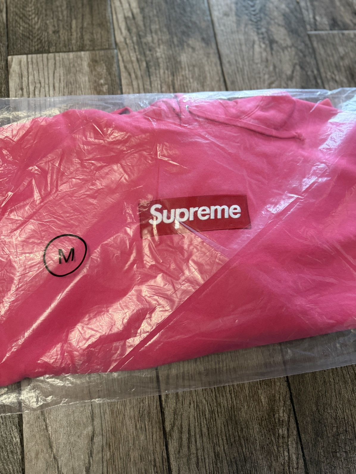 Supreme Supreme Box Logo Hooded Sweatshirt Magenta (Size Medium) Size US M / EU 48-50 / 2 - 2 Thumbnail