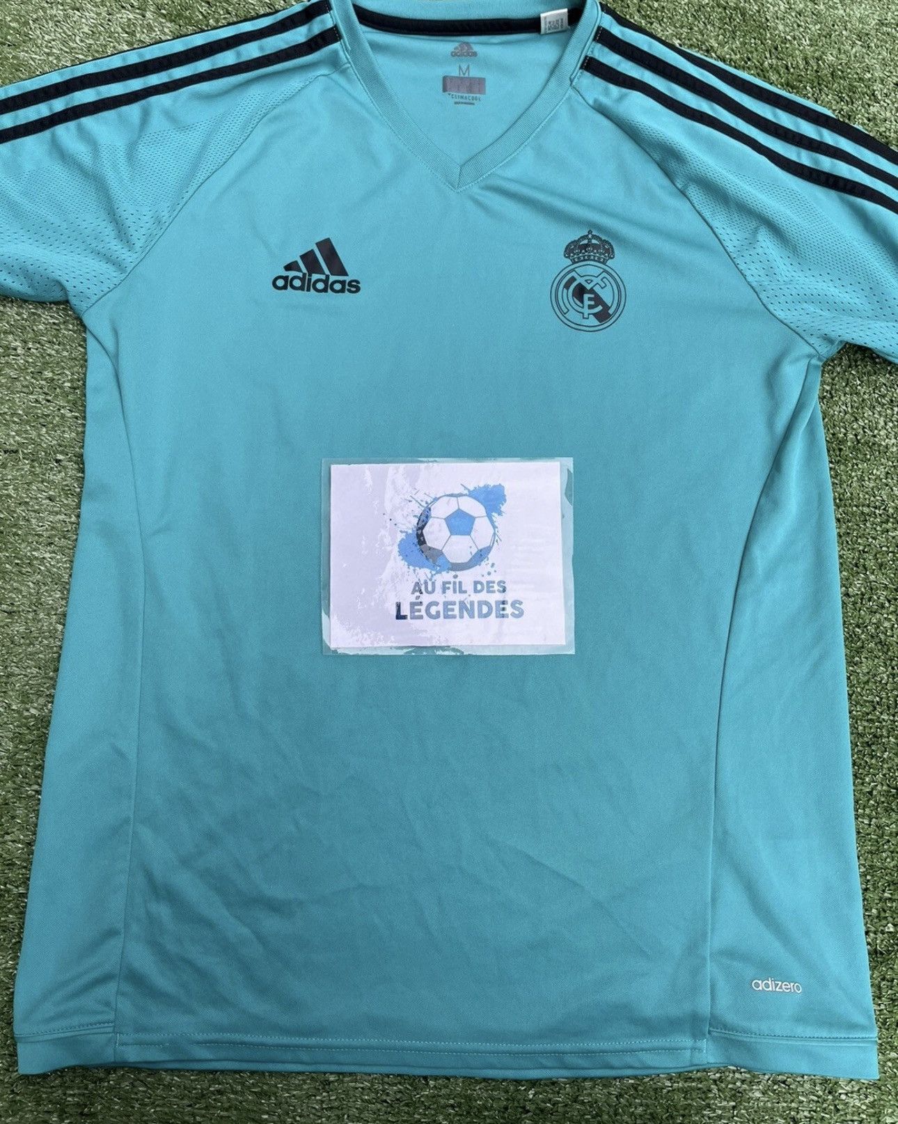 Adidas Real Madrid Training Jersey. Size US M / EU 48-50 / 2 - 1 Thumbnail
