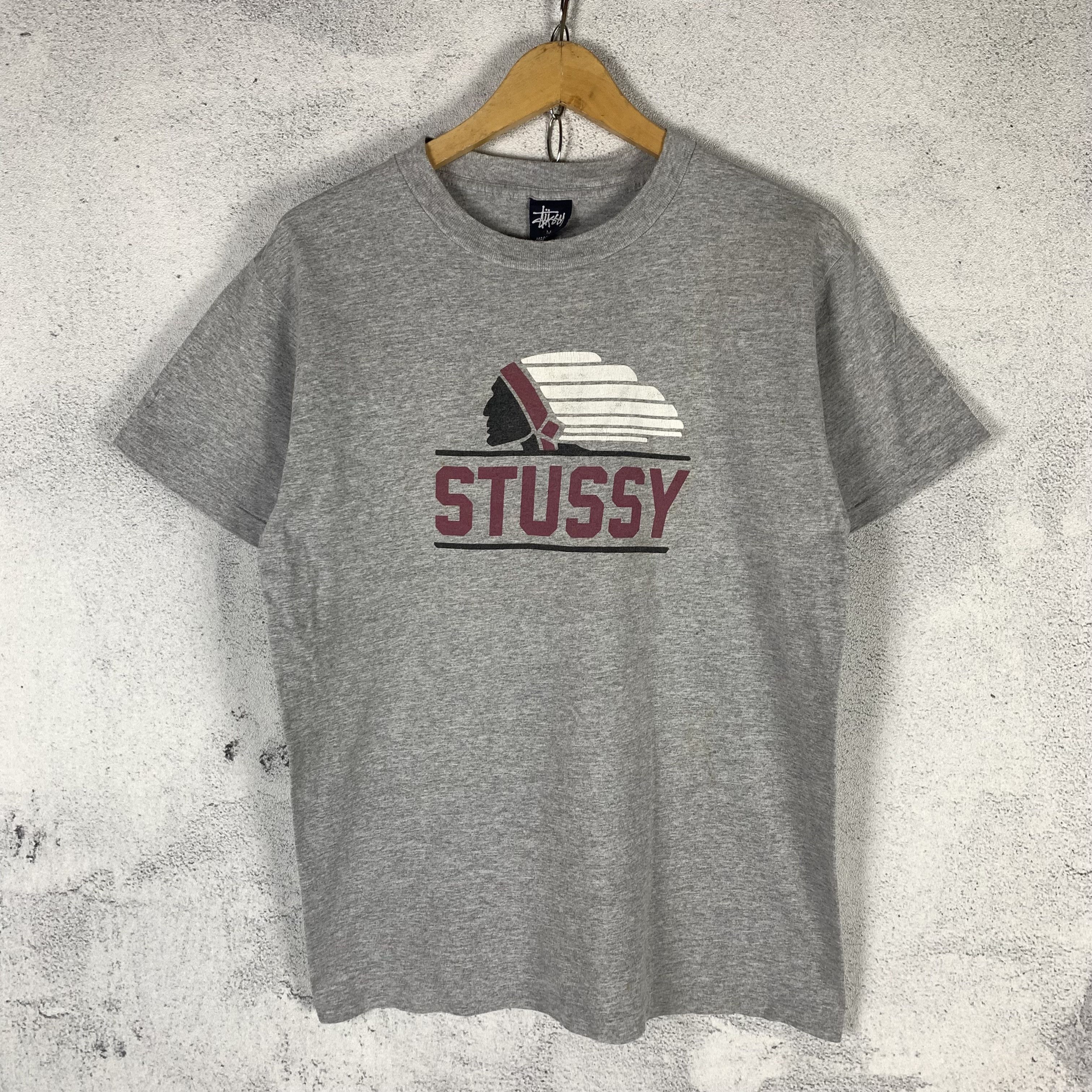 Stussy Vintage 90s Stussy Indian Tshirt Size US M / EU 48-50 / 2 - 1 Thumbnail
