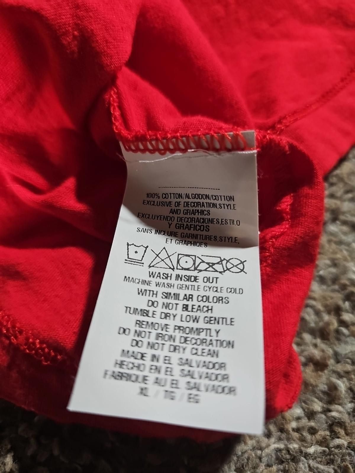 Other Fanatics XL Vneck WI Badgers 2020 Rose Bowl Tshirt Size XL / US 12-14 / IT 48-50 - 8 Thumbnail