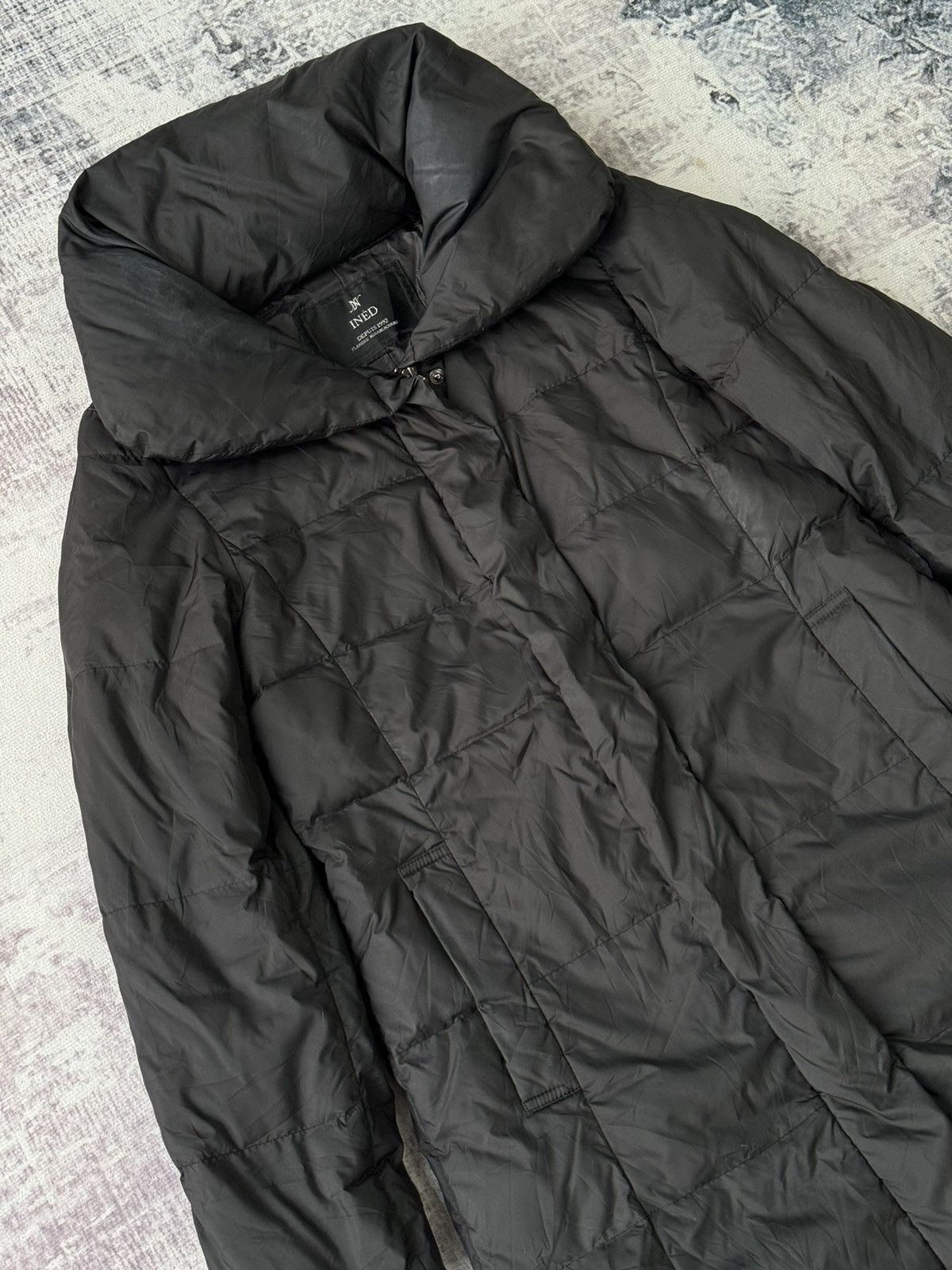 Japanese Brand Vintage Yohji Yamamoto Black Puffer Jacket Size US M / EU 48-50 / 2 - 3 Thumbnail