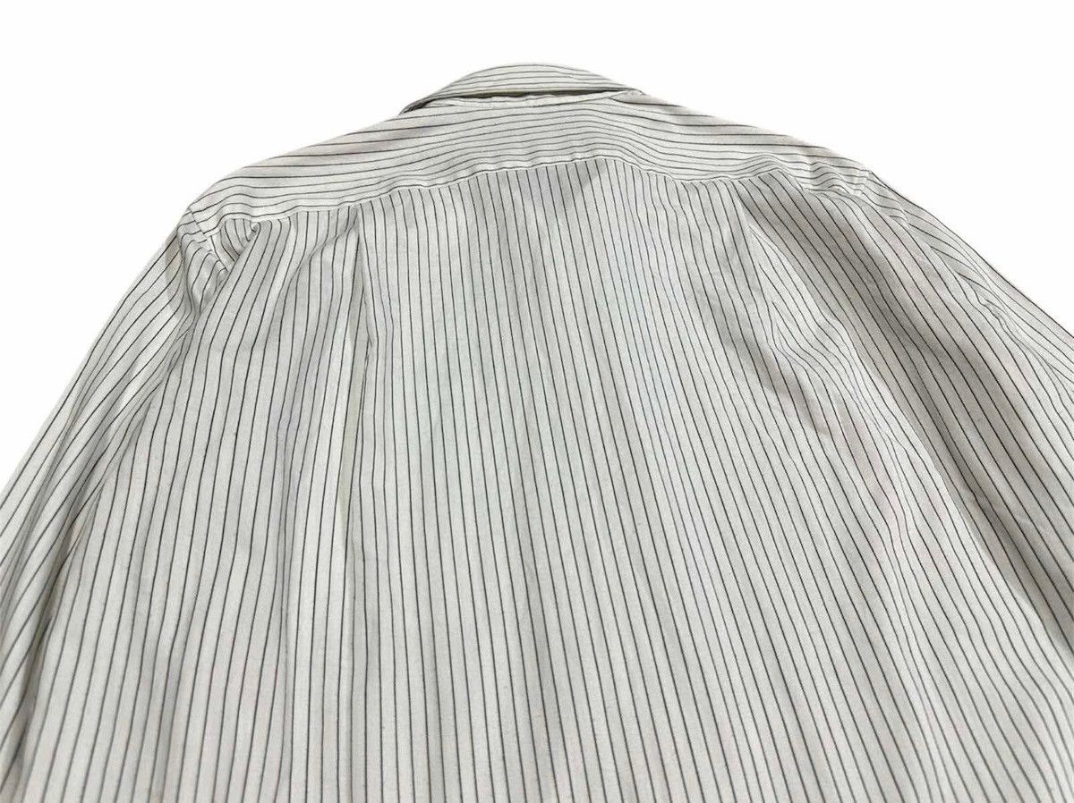 Designer 🔥Vintage Ficce Striped Shirt Long Sleeve Yoshiyuki Konishi Size US XL / EU 56 / 4 - 7 Thumbnail