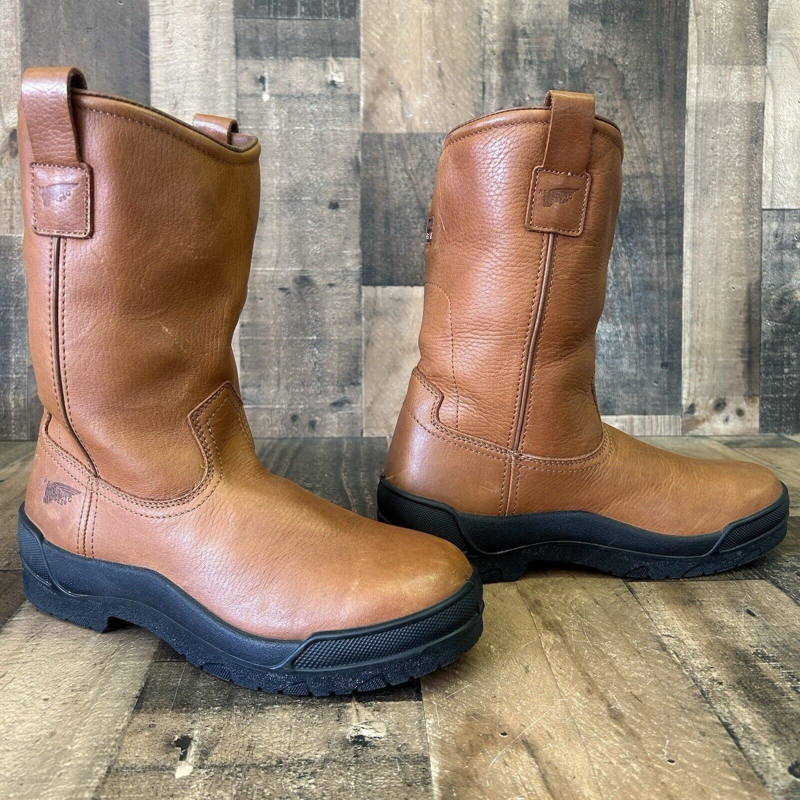 Red Wing Red Wing 8758 Steel Toe EH Pull On Work Boots Mens 7.5 D Size US 7.5 / EU 40-41 - 5 Thumbnail