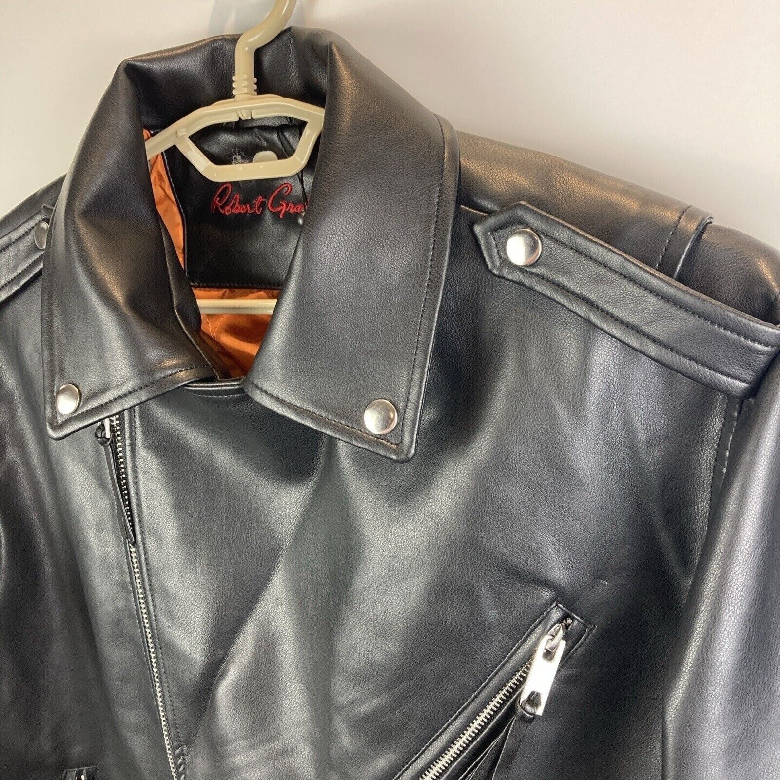 Robert Graham Robert Graham Racer Jacket Mens 2XL Biker Zip NWT MSRP $268 Size US XXL / EU 58 / 5 - 11 Thumbnail