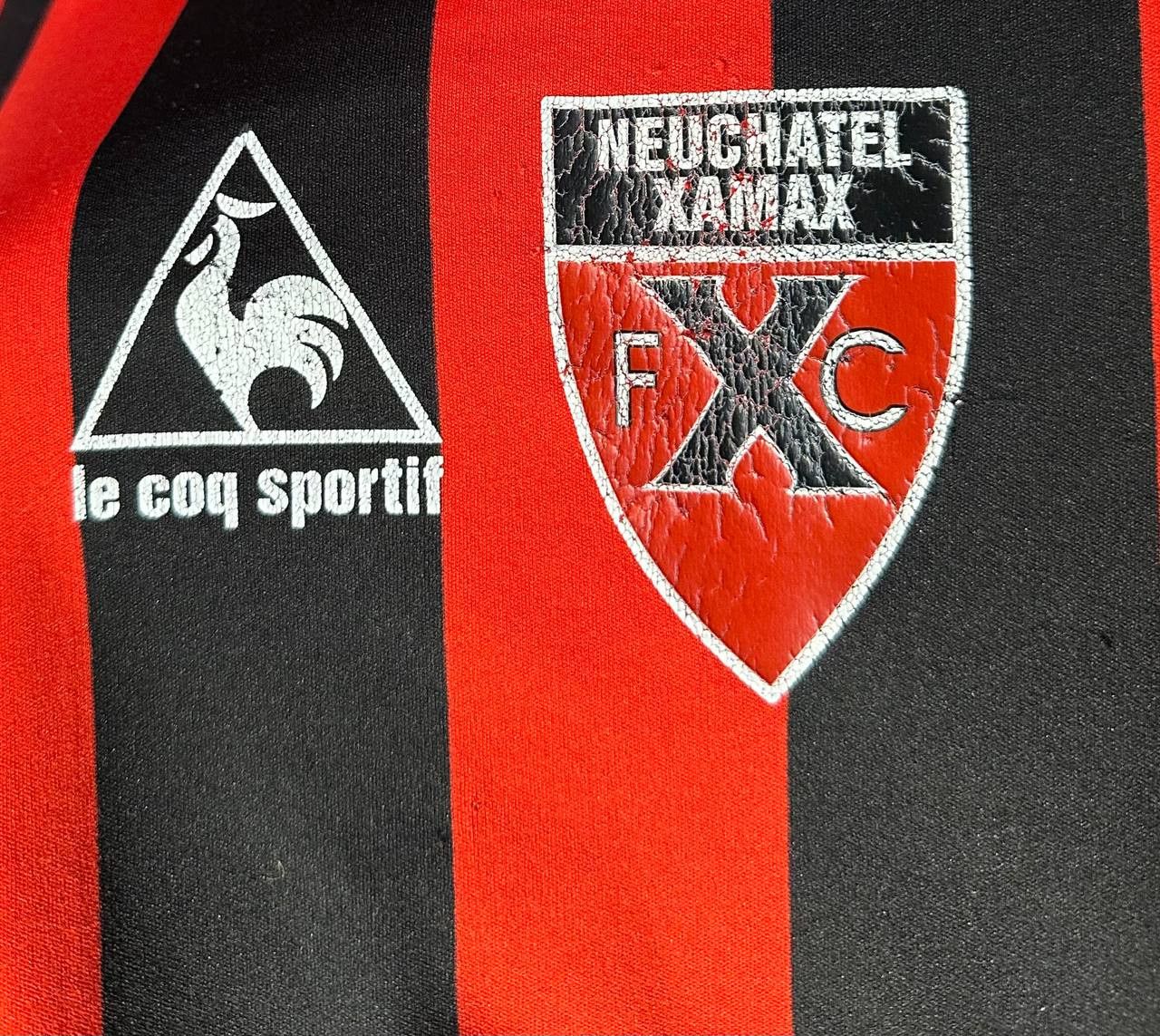 Le Coq Sportif × Vintage 2003-04 Neuchatel Xamax fc Le Coq Spotif Football Jersey Shi Size US XS / EU 42 / 0 - 3 Thumbnail