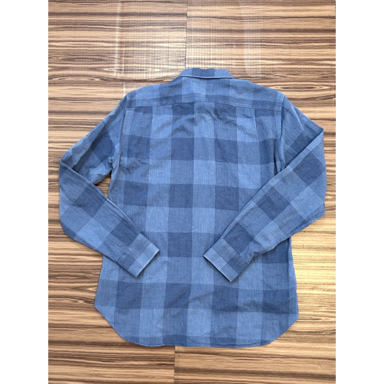 Bonobos Bonobos Slim Fit Button-Up Long Sleeve Men’s Blue Plaid M Shirt Men Size US M / EU 48-50 / 2 - 2 Thumbnail
