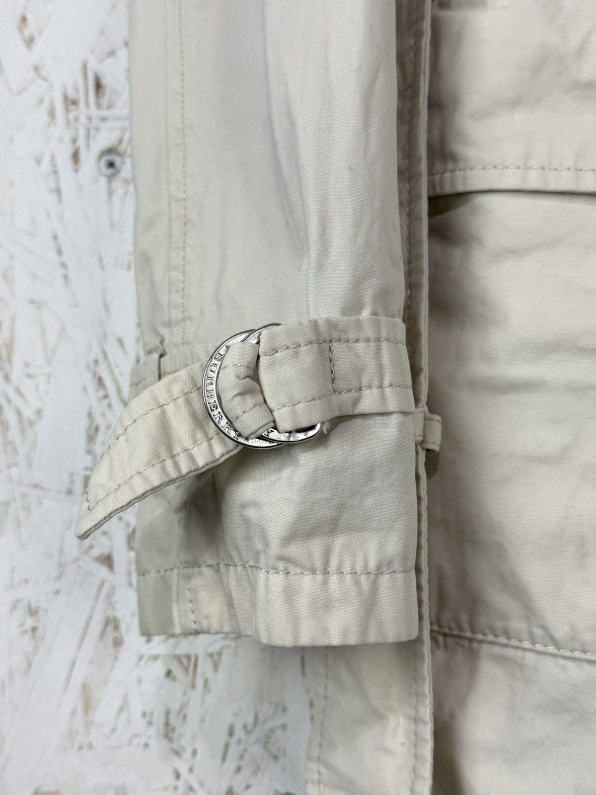 Burberry Burberry London Lightweight Cotton Coat Belted Jacket Beige Size S / US 4 / IT 40 - 3 Thumbnail