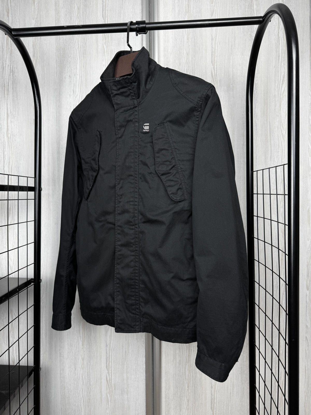 G-Star G-Star Peltz Overshirt Long Sleeve black cotton jacket M Size US M / EU 48-50 / 2 - 5 Thumbnail