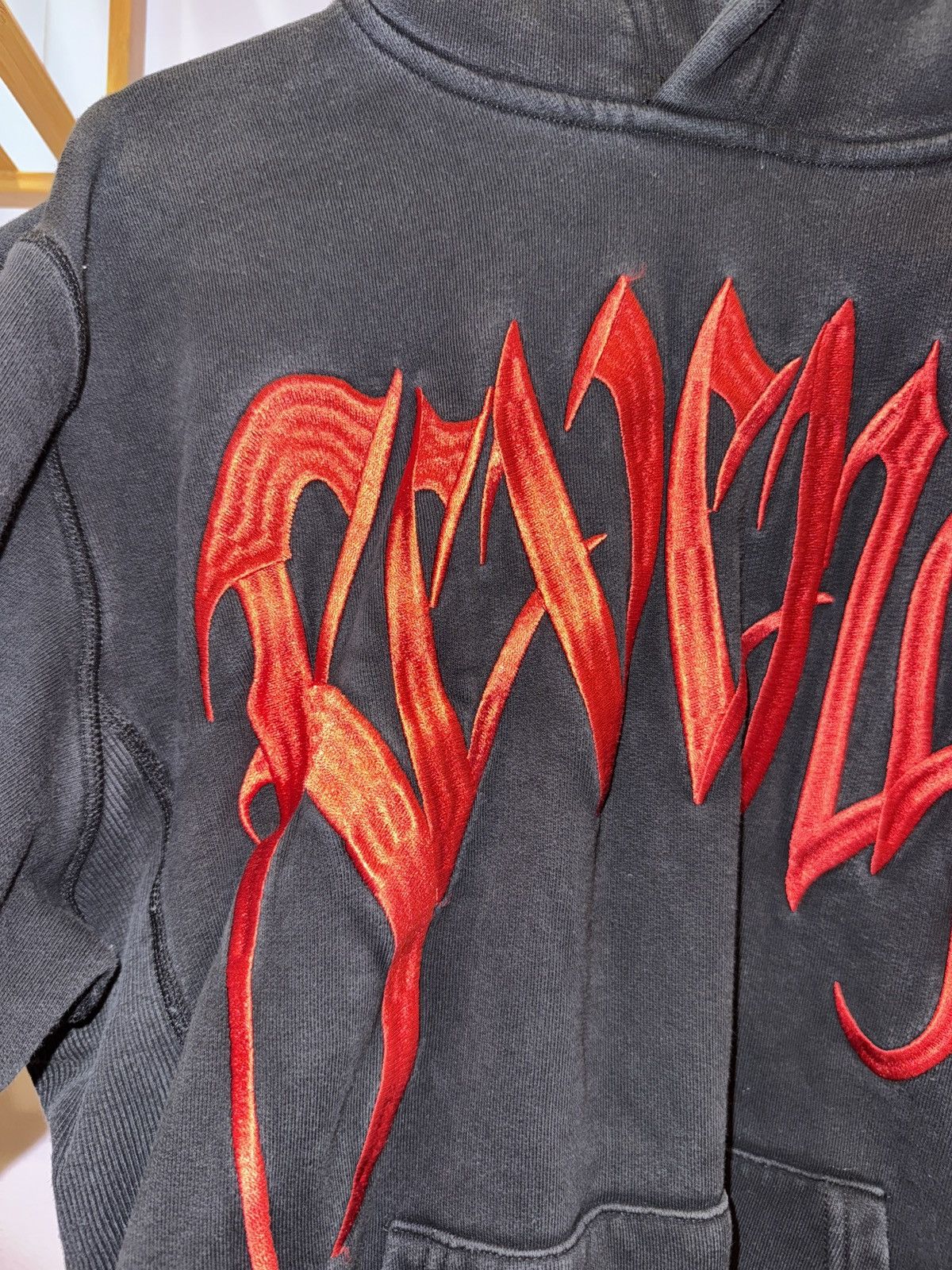 Revenge Red Embroidered Revenge Hoodie Size US S / EU 44-46 / 1 - 8 Thumbnail