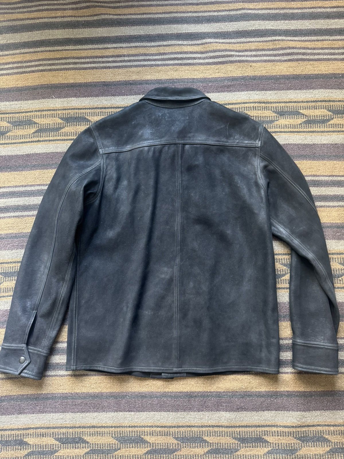 RRL Ralph Lauren Sheep Suede Chore Coat Size US M / EU 48-50 / 2 - 2 Thumbnail