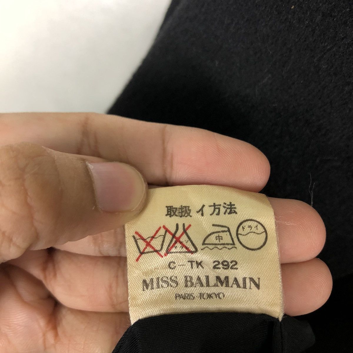 Balmain 🔥Rich Black - Fly Coats Wool Herringbone Miss Balmain Paris Size M / US 6-8 / IT 42-44 - 14 Thumbnail