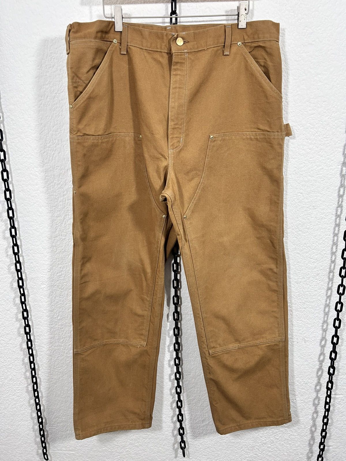 image of Archival Clothing x Carhartt Double Knee 1993 Vintage in Camel, Men's (Size 36)