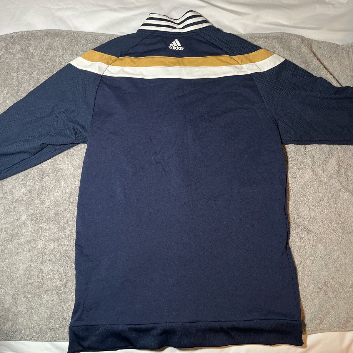Adidas Navy Adidas New Orleans Pelicans Warm Up Jacket Size US L / EU 52-54 / 3 - 5 Thumbnail