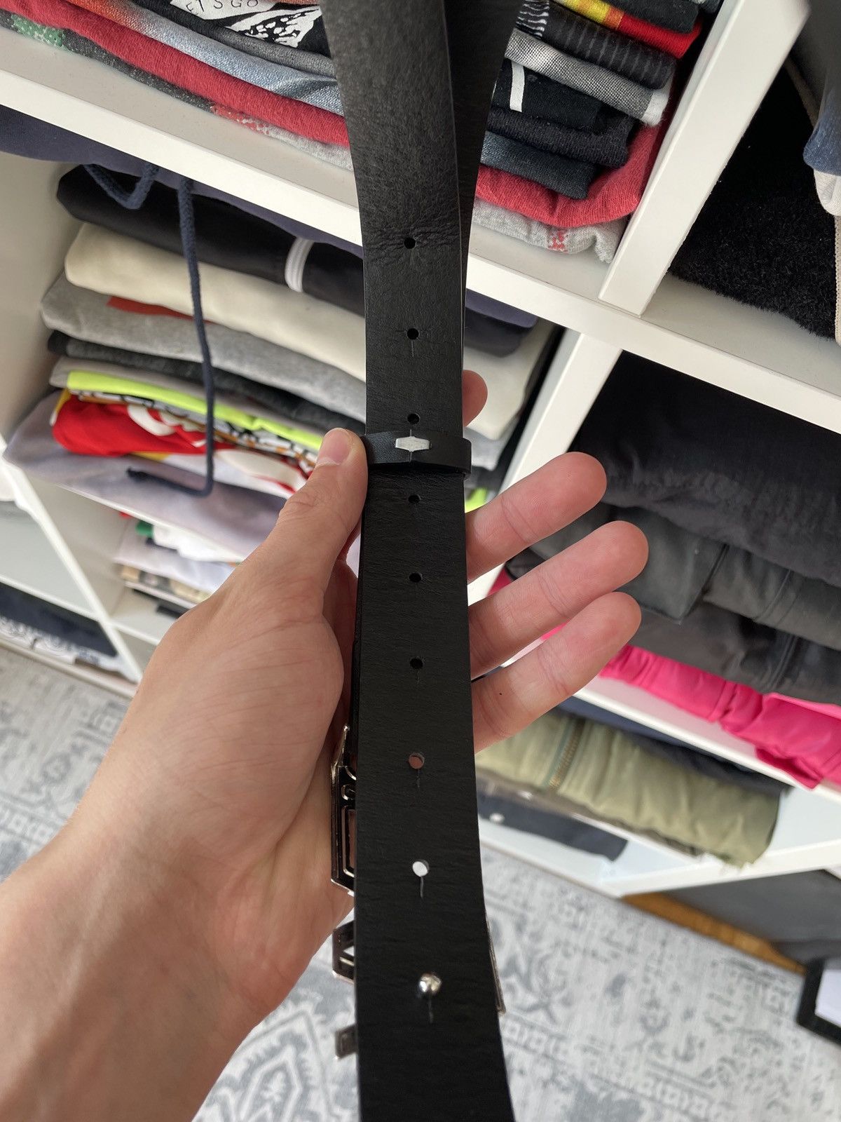 Japanese Brand Sexy Belt Y2K Avant Garde Vintage rhinestones Big Logo Japan Size ONE SIZE - 6 Thumbnail