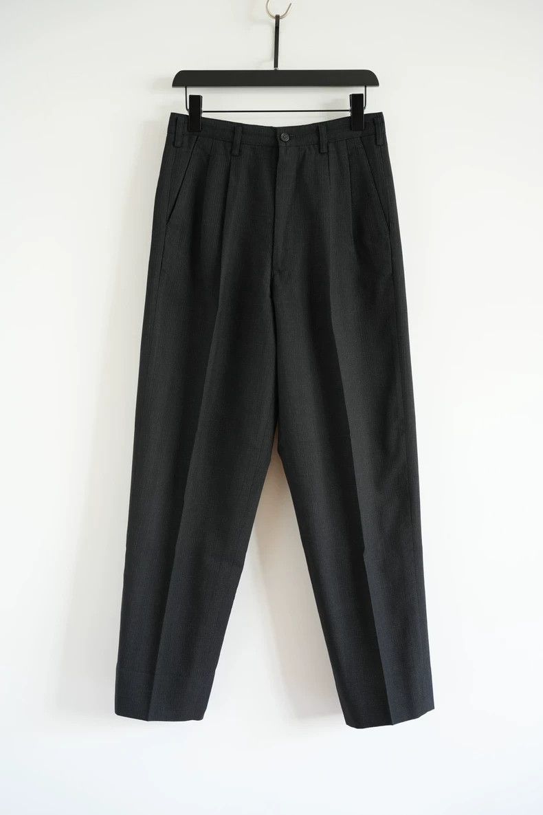 Yohji Yamamoto Yohji Yamamoto size s 80s dark plaid wool trousers Size US 28 / EU 44 - 1 Thumbnail