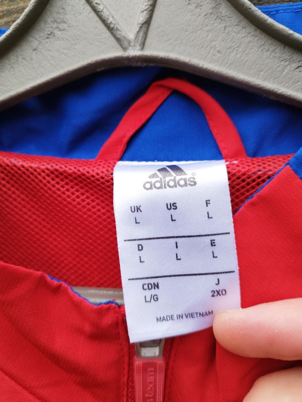 Adidas Vintage FC Bayern Munich ADIDAS Tracksuit Football jacket Size US L / EU 52-54 / 3 - 8 Thumbnail