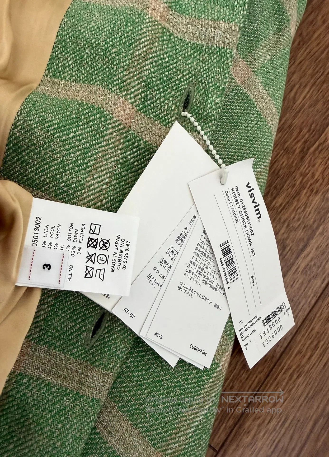 Visvim VISVIM 25SS KEESEY CHECK DOWN JKT. Size US L / EU 52-54 / 3 - 6 Thumbnail