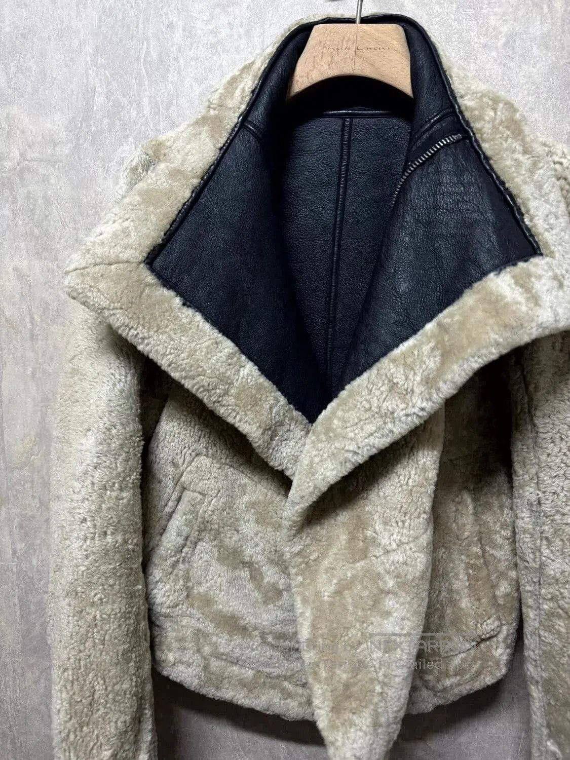 Rick Owens Rick Owens Sheepskin Leather Jacket. Size US XS / EU 42 / 0 - 6 Thumbnail