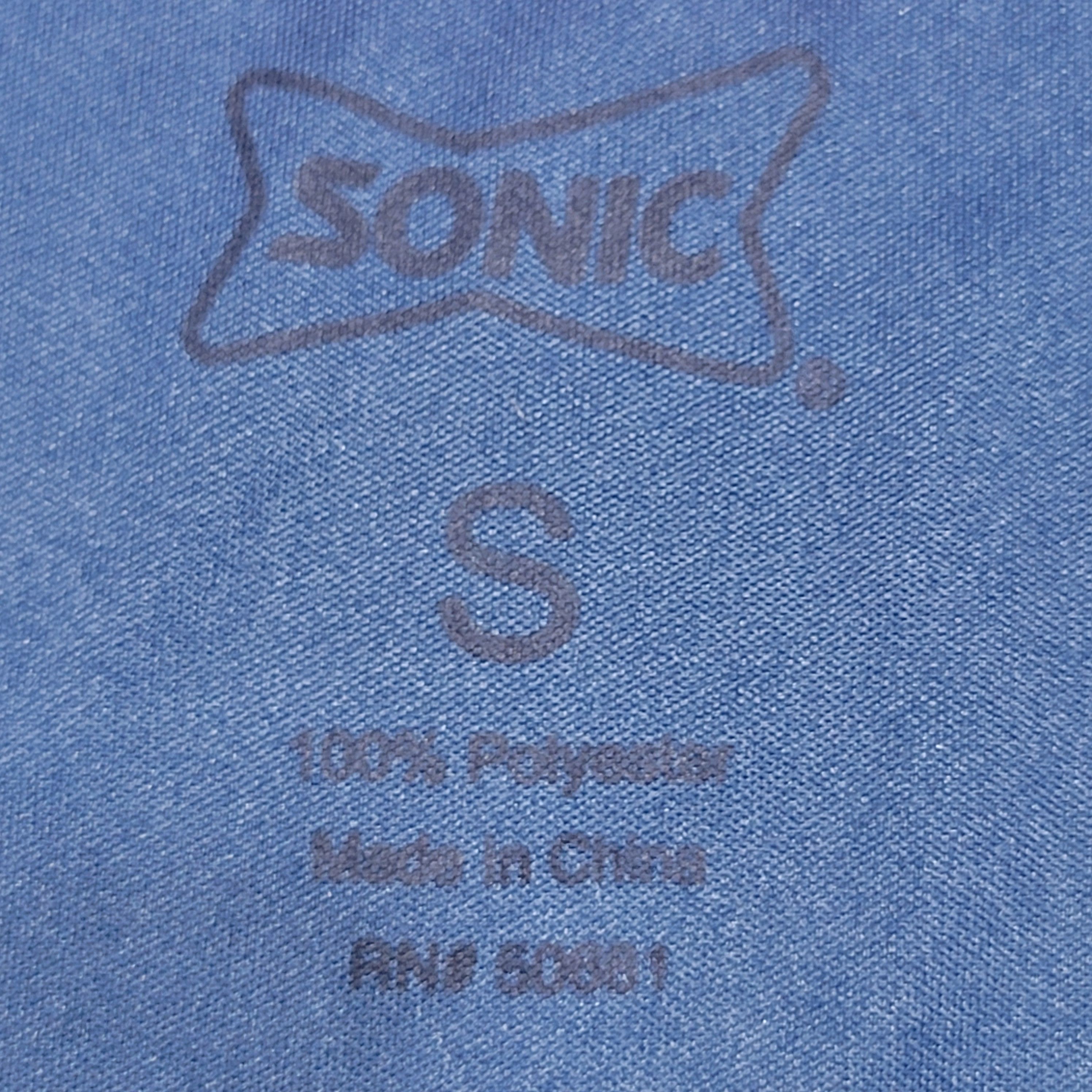 Other Sonic Drive-In SS Blue Unisex Tee - Size Small Size US S / EU 44-46 / 1 - 4 Thumbnail