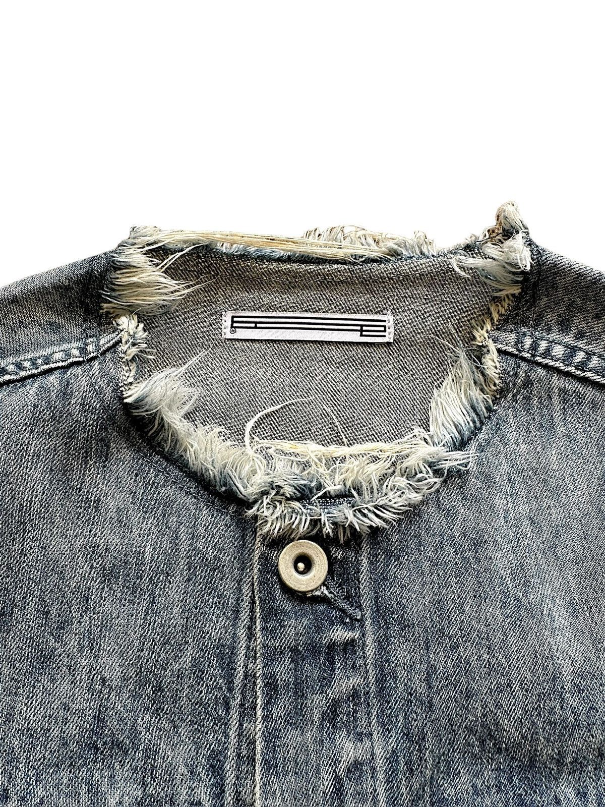 Japanese Brand 15FW - Archive AG by Experiment denim jacket Size US L / EU 52-54 / 3 - 6 Thumbnail