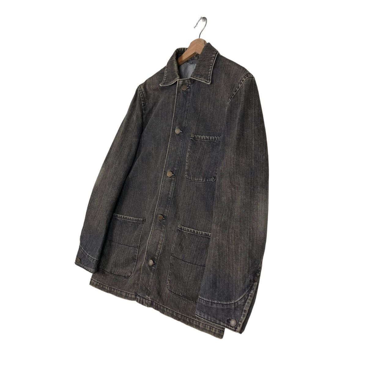 Vintage 🔥VTG CHORE WORK JACKET 23KU HOMME ISSEY MIYAKE Size US M / EU 48-50 / 2 - 2 Thumbnail