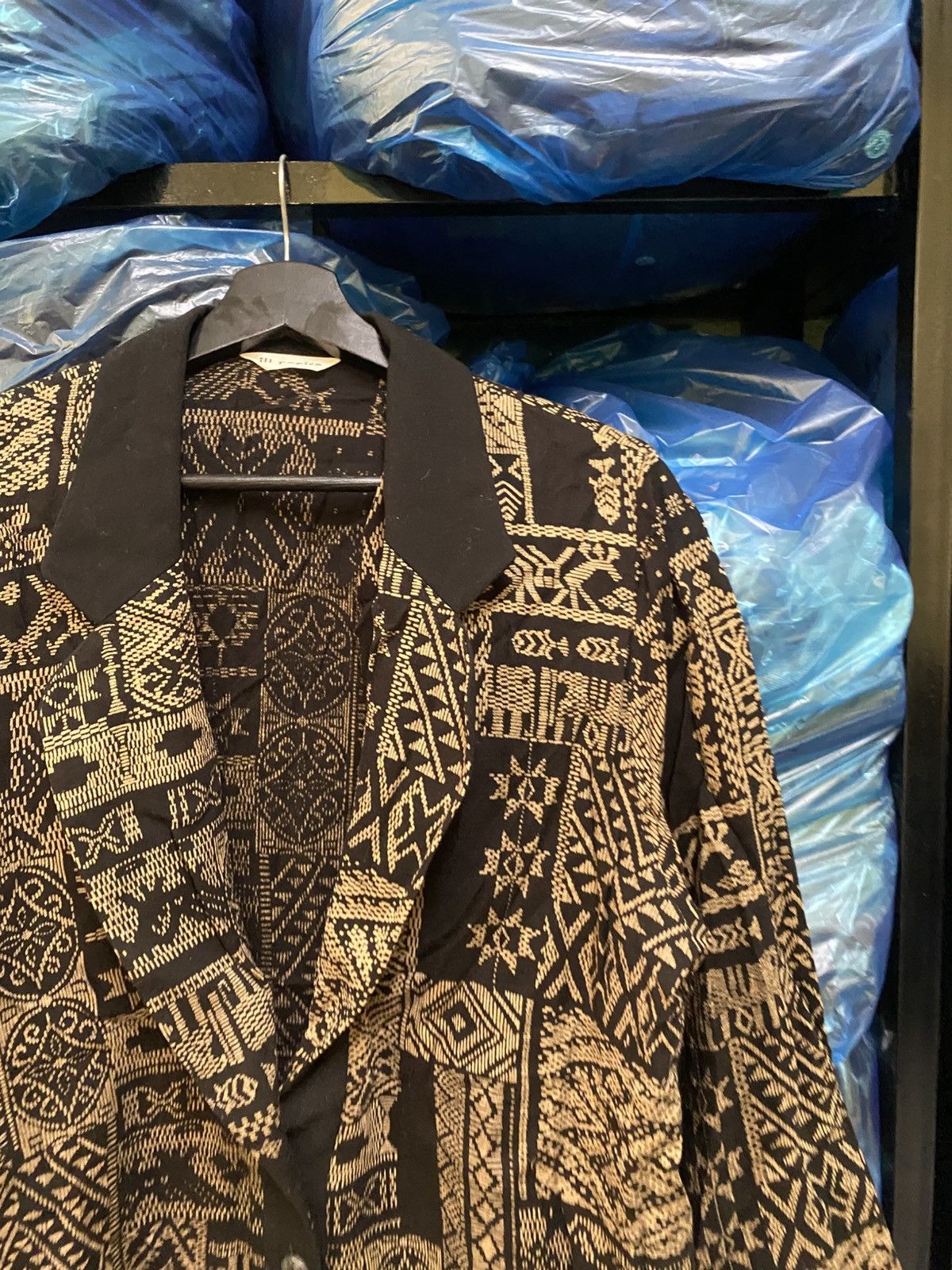 Other ill papiro Vintage Patterned Blazer Jacket Japan AR Size Size L / US 10 / IT 46 - 6 Thumbnail
