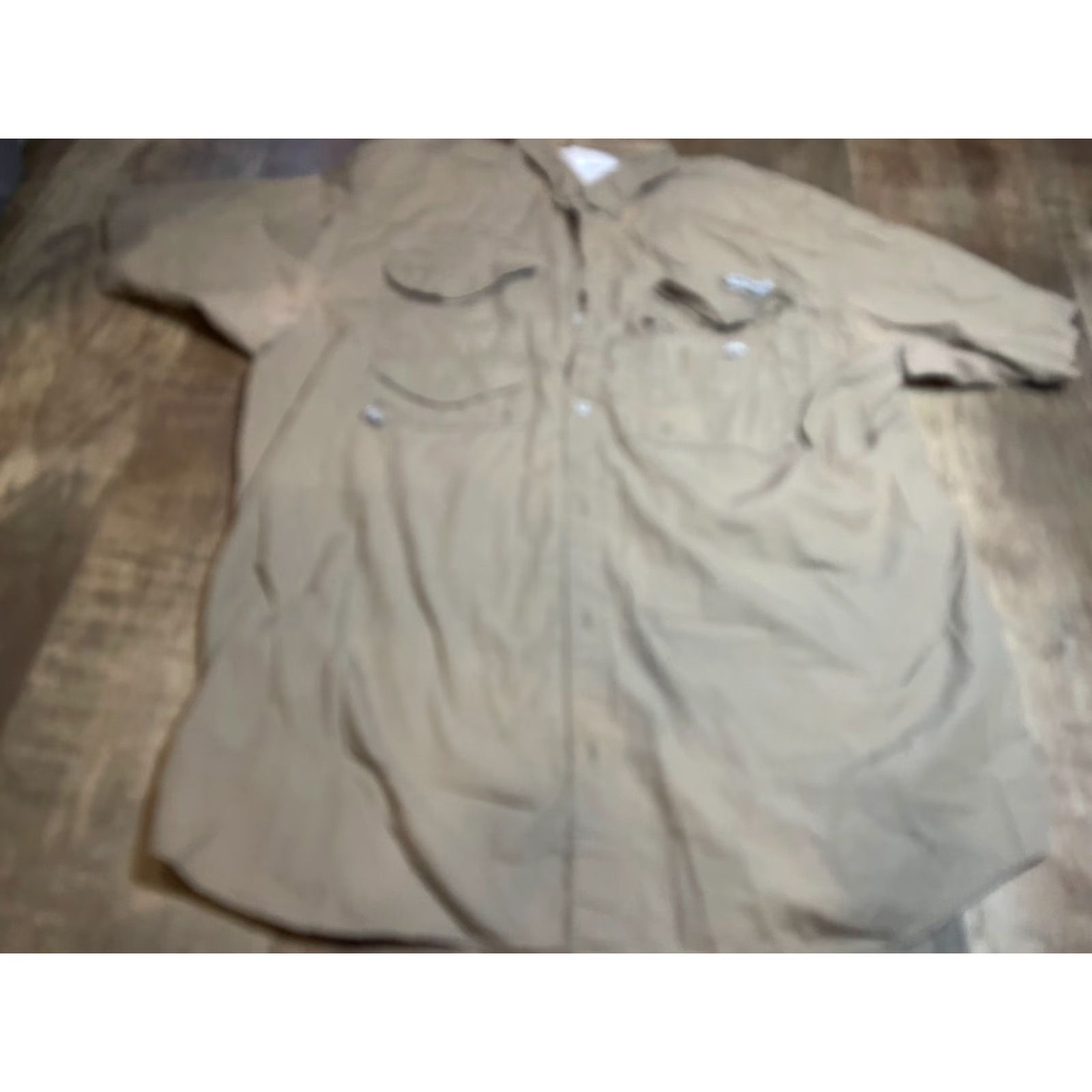 Vintage Columbia Shirt Mens XXL Brown Short Sleeve Button-Up Size US XXL / EU 58 / 5 - 2 Thumbnail